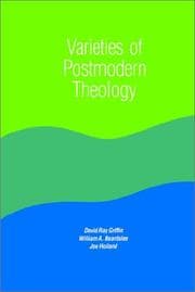 Tapa de Varieties of postmodern theology