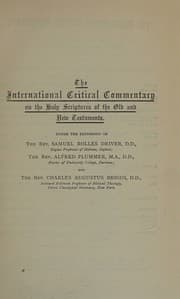 Tapa de A Critical And Exegetical Commentary On Numbers