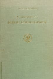 Tapa de A history of Muslim historiography