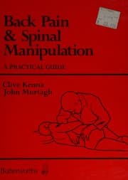 Tapa de Back pain and spinal manipulation