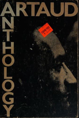 Tapa de Antonin Artaud anthology,