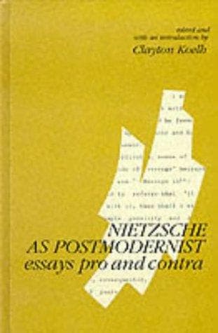 Tapa de Nietzsche As Postmodernist