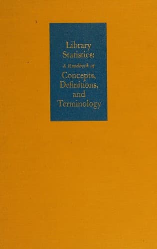Tapa de Library Statistics
