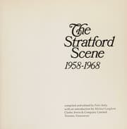 Tapa de THE STRATFORD SCENE 1958-1968