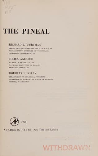 Tapa de The pineal