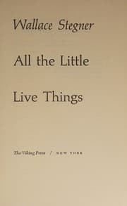 Tapa de All the little live things