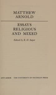 Tapa de Essays religious and mixed