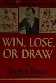 Tapa de Win, lose, or draw