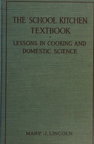 Tapa de The school kitchen textbook