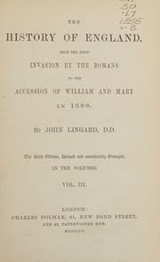 Tapa de History of England