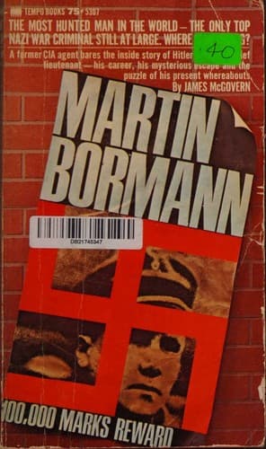 Tapa de Martin Bormann