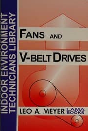 Tapa de Fans and v-belt drives