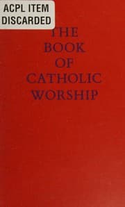 Tapa de The book of Catholic Worship