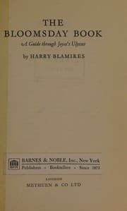 Tapa de The Bloomsday Book