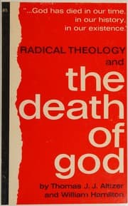 Tapa de Radical theology and the death of God