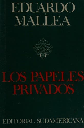 Tapa de Los papeles privados