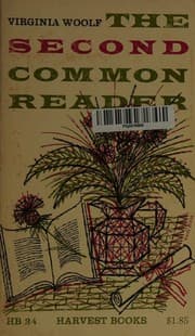 Tapa de The second Common reader ...