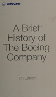 Tapa de Brief History of the Boeing Company