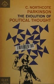 Tapa de The evolution of political thought