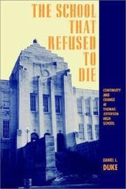 Tapa de The school that refused to die