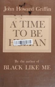 Tapa de A time to be human