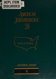 Tapa de American Jurisprudence