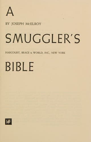 Tapa de A smuggler's bible
