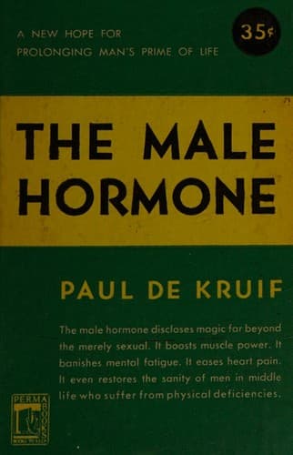 Tapa de The male hormone