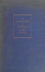 Tapa de the autobiography of william allen white