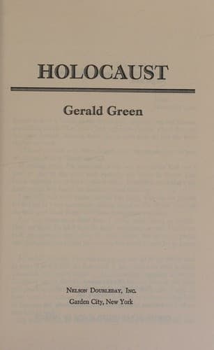 Tapa de Holocaust