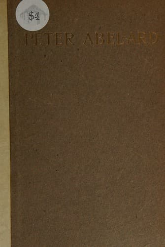 Tapa de PETER ABELARD