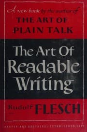 Tapa de The art of readable writing