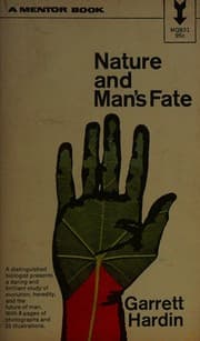 Tapa de Nature and man's fate
