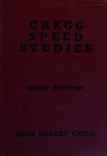 Tapa de Gregg speed studies