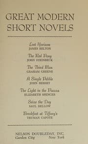 Tapa de Great modern short novels
