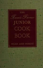 Tapa de The Fannie Farmer junior cook book