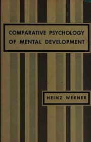 Tapa de Comparative psychology of mental development