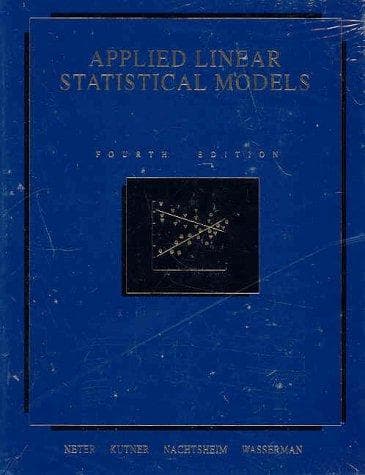 Tapa de Applied Linear Statistical Models