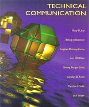 Tapa de Technical communication