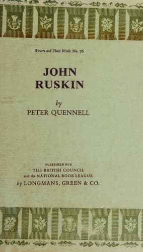 Tapa de John Ruskin