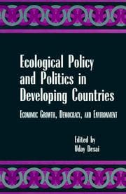 Tapa de Ecological Policy and Politics in Developing Countries