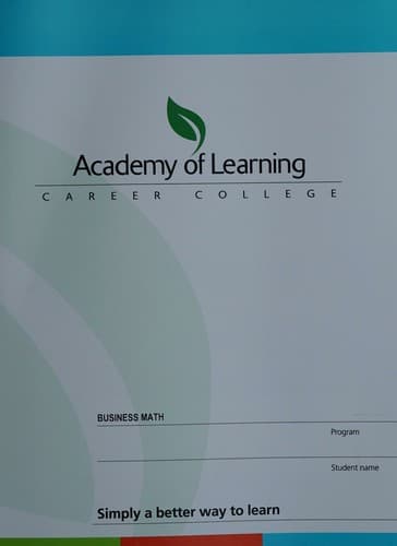 Tapa de Academy of Learning