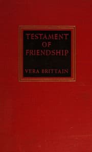 Tapa de Testament of friendship