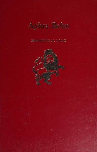 Tapa de Aphra Behn