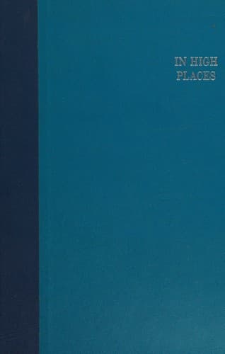 Tapa de IN High Places