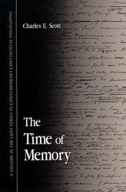 Tapa de The time of memory