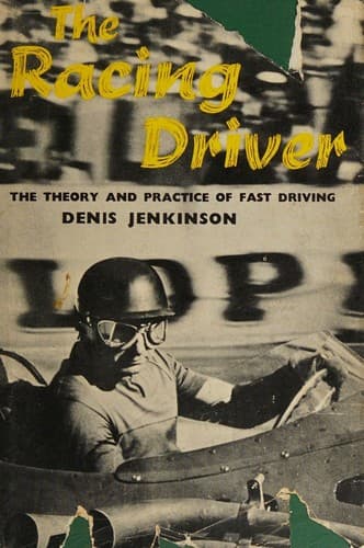 Tapa de The racing driver