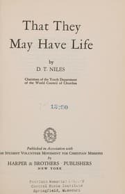 Tapa de That They May Have Life