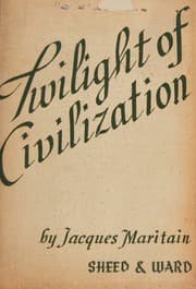 Tapa de The twilight of civilization