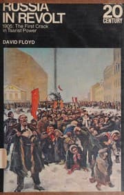 Tapa de RUSSIA IN REVOLT, 1905 THE FRIST CRACK IN TSARIST POWER